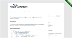 Desktop Screenshot of fieldmanager.org